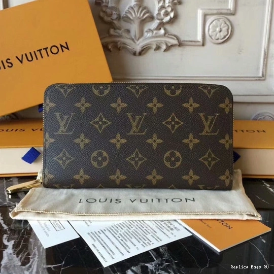 Affordable VUITTON ZIPPY ORGANIZER LOUIS 0807